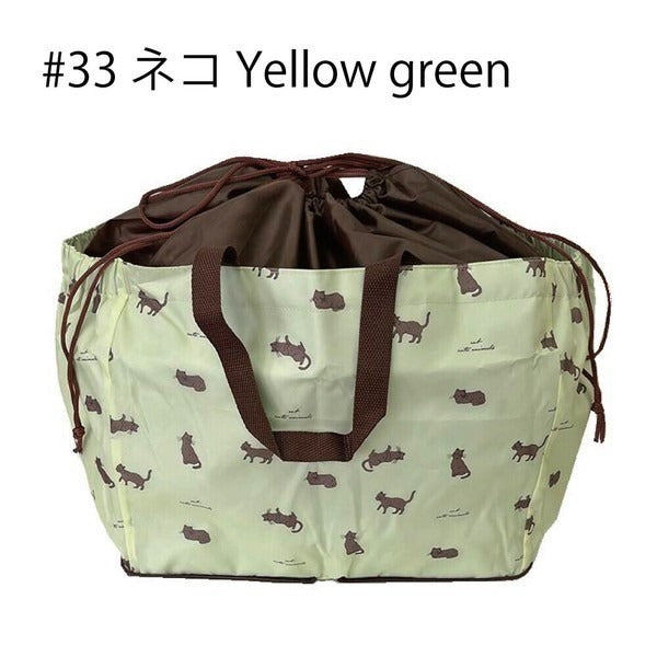 日本 Chepeli 輕薄收納型束口菜籃專用保冷提袋