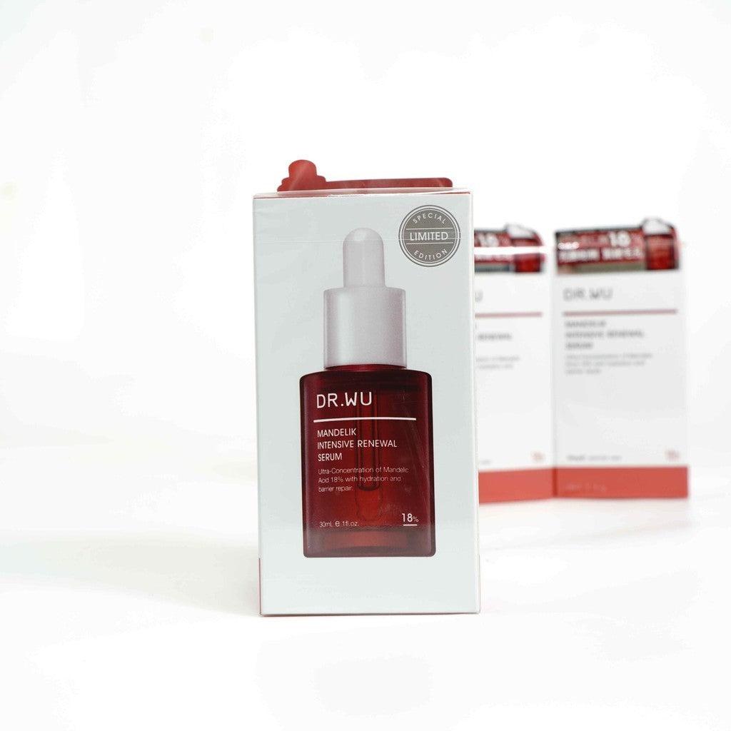 醫美 DR.WU 小紅瓶 杏仁酸亮白煥膚精華 18% 30ml|中/油性肌適用 毛孔粗大 保濕 美白