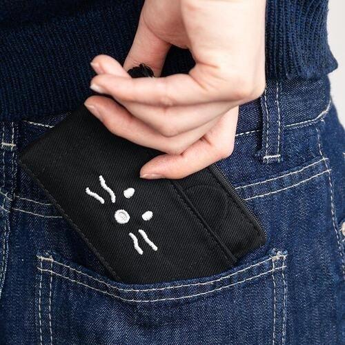 韓國 Romane 折疊票卡零錢包|證件 信用卡 耳機