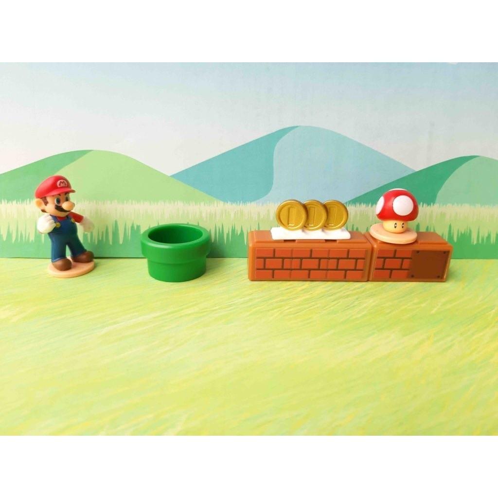 瑪利歐世界遊戲場景組 扭蛋 轉蛋 模型 公仔|全七種 - 富士通販