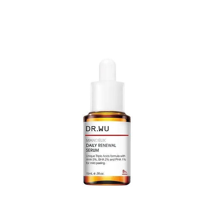 醫美 DR.WU 杏仁酸溫和煥膚精華 8% 15ml|乾/敏感肌適用 縮毛孔 清粉刺
