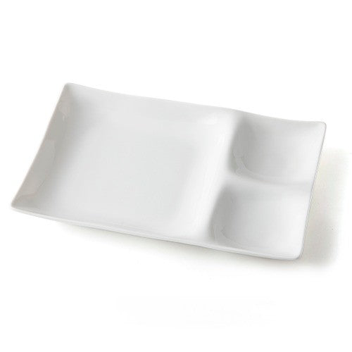 日本製 美濃燒 Miyama 深山 Kowake三格盤 | 211餐盤 分格餐盤