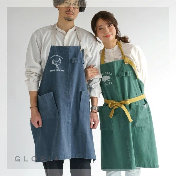 日本 jou jou lier 廚房圍裙 | 男女適用 廚房 烘焙 工作圍裙