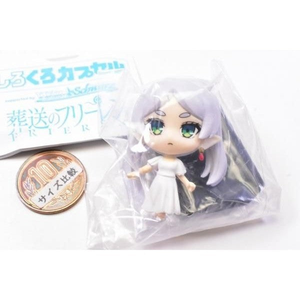 日本 BUSHIROAD 黑白扭蛋名片夾-葬送的芙莉蓮 扭蛋 名片夾 辦公桌擺飾