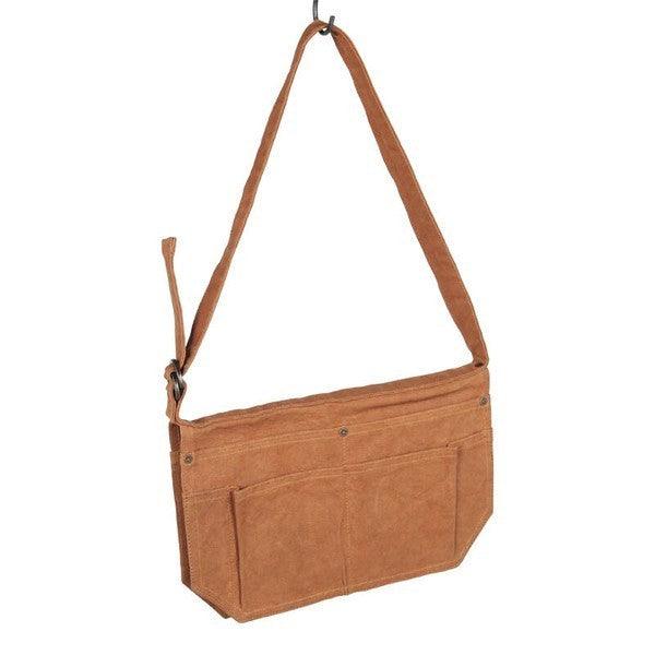 日本 DULTON 2WAY 半身上蠟帆布 工作腰帶 單肩包|工具腰包 工作腰帶 腰帶包 工具包