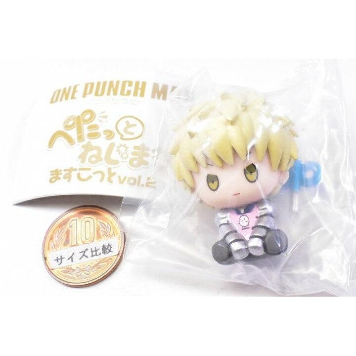 日本 BUSHIROAD 一拳超人 發條 造型公仔P2 扭蛋