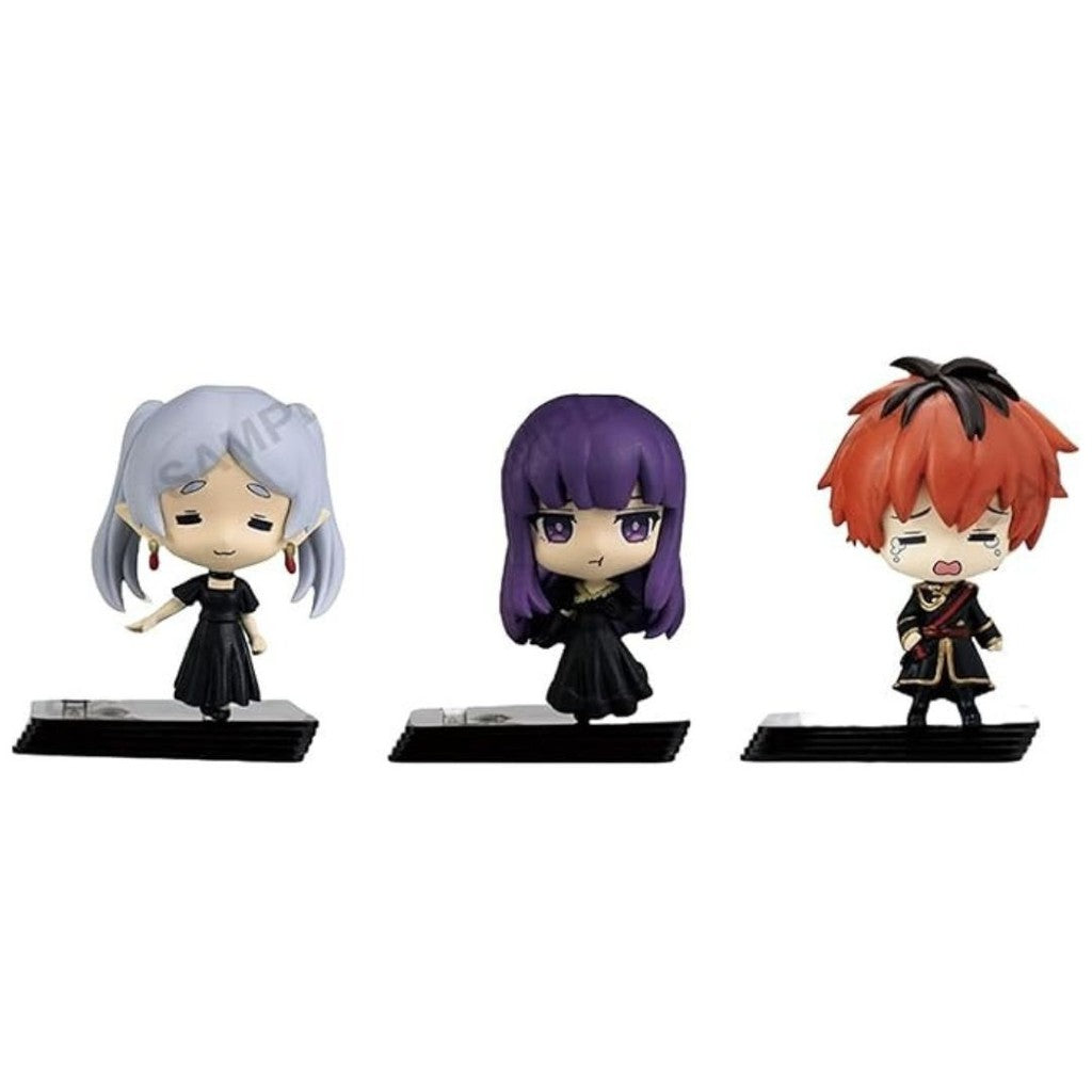 日本 BUSHIROAD 黑白扭蛋名片夾-葬送的芙莉蓮 扭蛋 名片夾 辦公桌擺飾