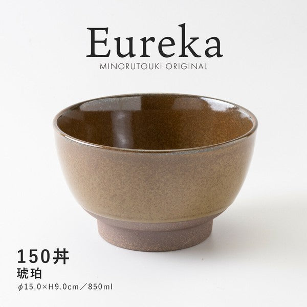日本製 美濃燒 Eureka 11/15公分 窯變茶碗 丼飯碗 | 陶瓷碗 茶碗 飯碗