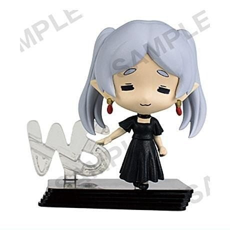 日本 BUSHIROAD 黑白扭蛋名片夾-葬送的芙莉蓮 扭蛋 名片夾 辦公桌擺飾