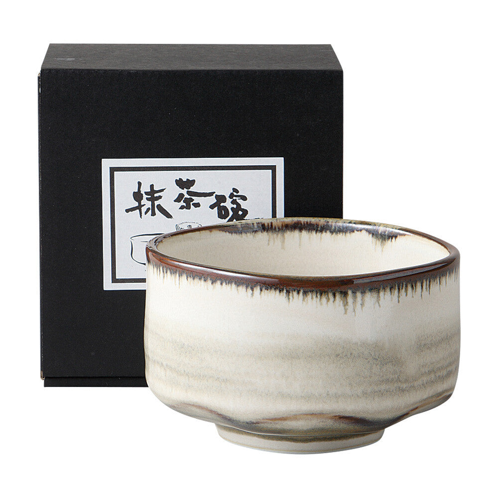 美濃燒 日式抹茶碗︱春霞 雲霧 茶道 茶器