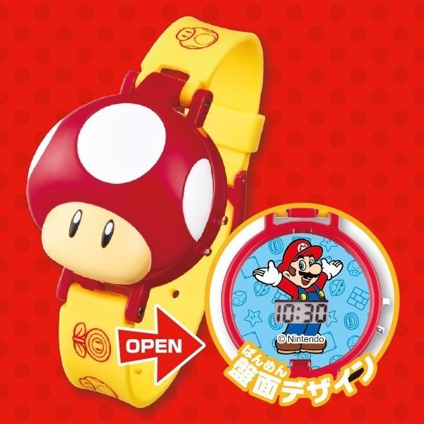 日本 T-ARTS 超級瑪利歐道具造型電子錶 扭蛋 電子錶 手錶 可換電池