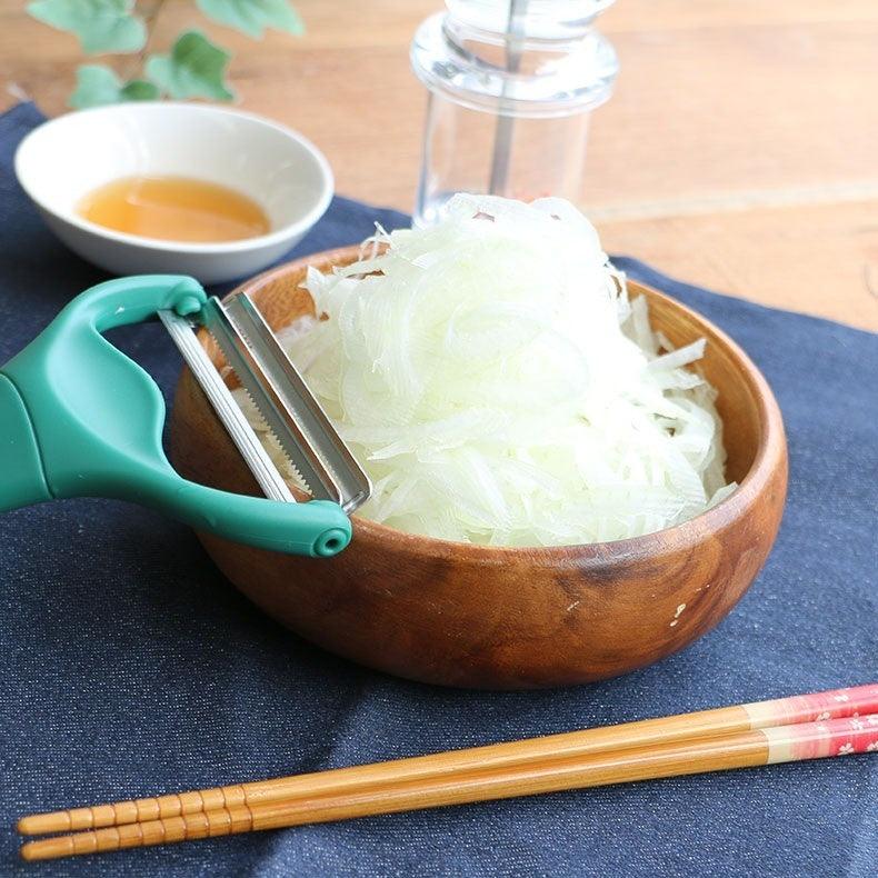 日本 NONOJI Max 雙刀刃刨絲刀 2倍快速|CBP-04G 刨絲器 刨刀 刨片器