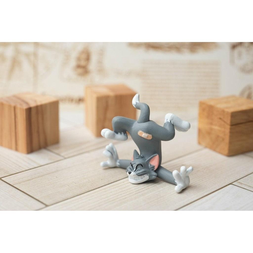 日本 T-arts 湯姆貓與傑利鼠 滑跤公仔 扭蛋 轉蛋 模型