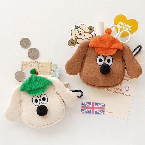 韓國 Romane MonagustA 狗狗查理 收納包 零錢包 小物包