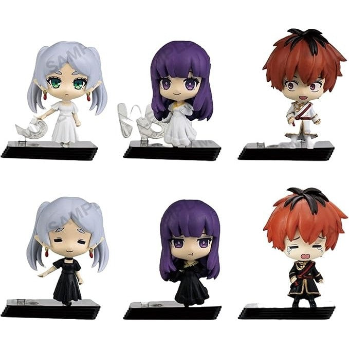 日本 BUSHIROAD 黑白扭蛋名片夾-葬送的芙莉蓮 扭蛋 名片夾 辦公桌擺飾