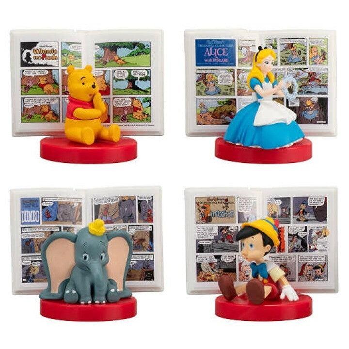 日本 BANDAI 萬代 扭蛋 迪士尼角色故事書公仔P2 小飛象 小熊維尼 愛麗絲 小木偶