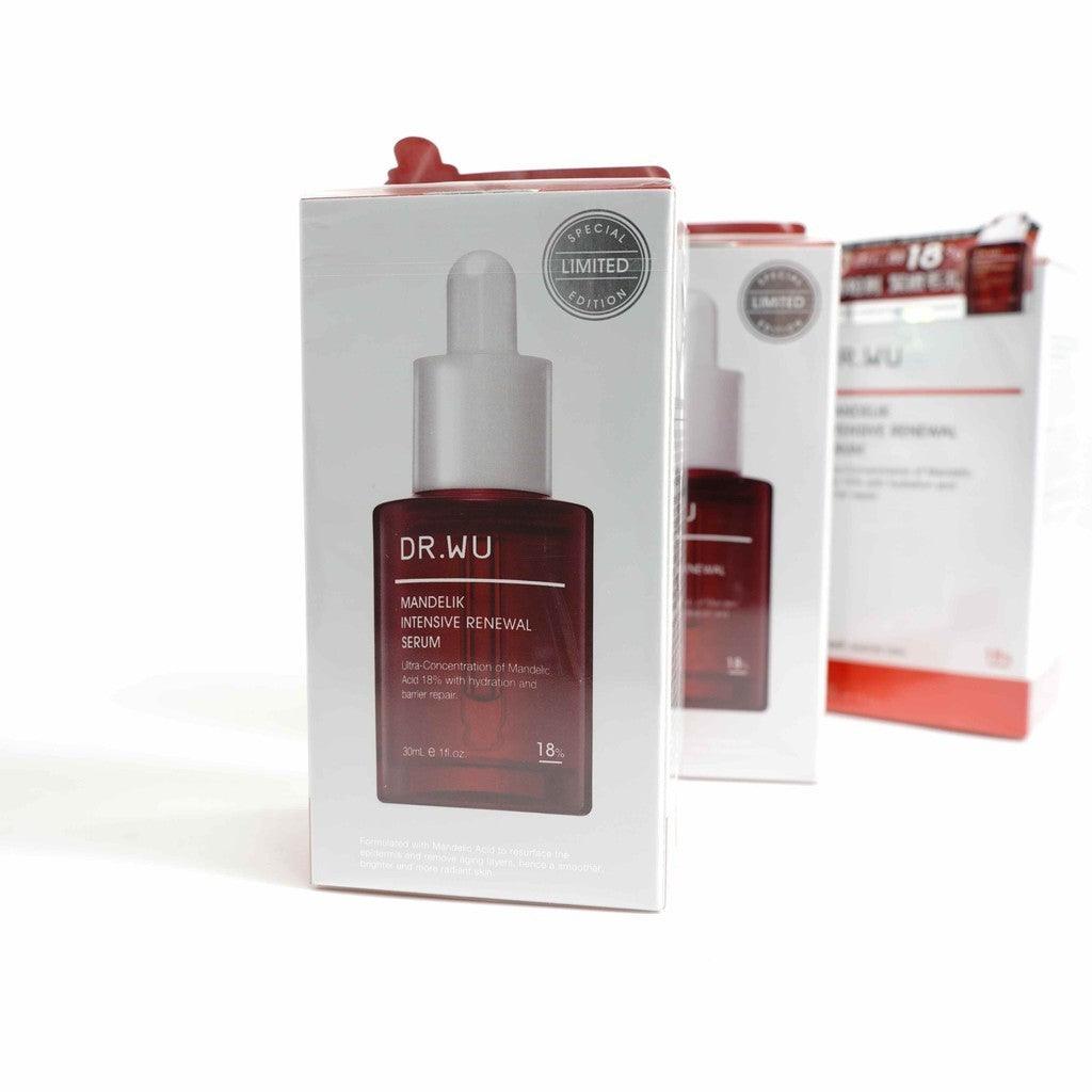 醫美 DR.WU 小紅瓶 杏仁酸亮白煥膚精華 18% 30ml|中/油性肌適用 毛孔粗大 保濕 美白