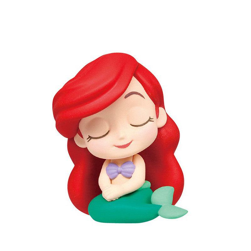 日本 T-ARTS 扭蛋 小美人魚倚肩公仔|愛麗兒 川頓國王 賽巴斯汀 小比目魚 - 富士通販