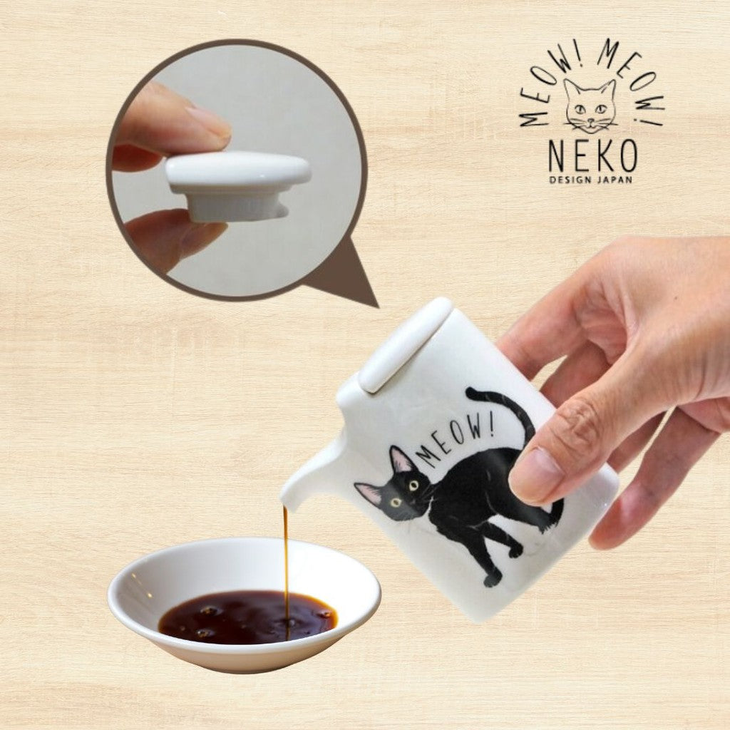 日本製 MEOW!MEOW! 貓咪醬油瓶 | 調味瓶 醬油瓶 醬料瓶