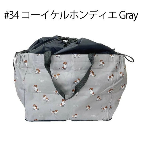 日本 Chepeli 輕薄收納型束口菜籃專用保冷提袋