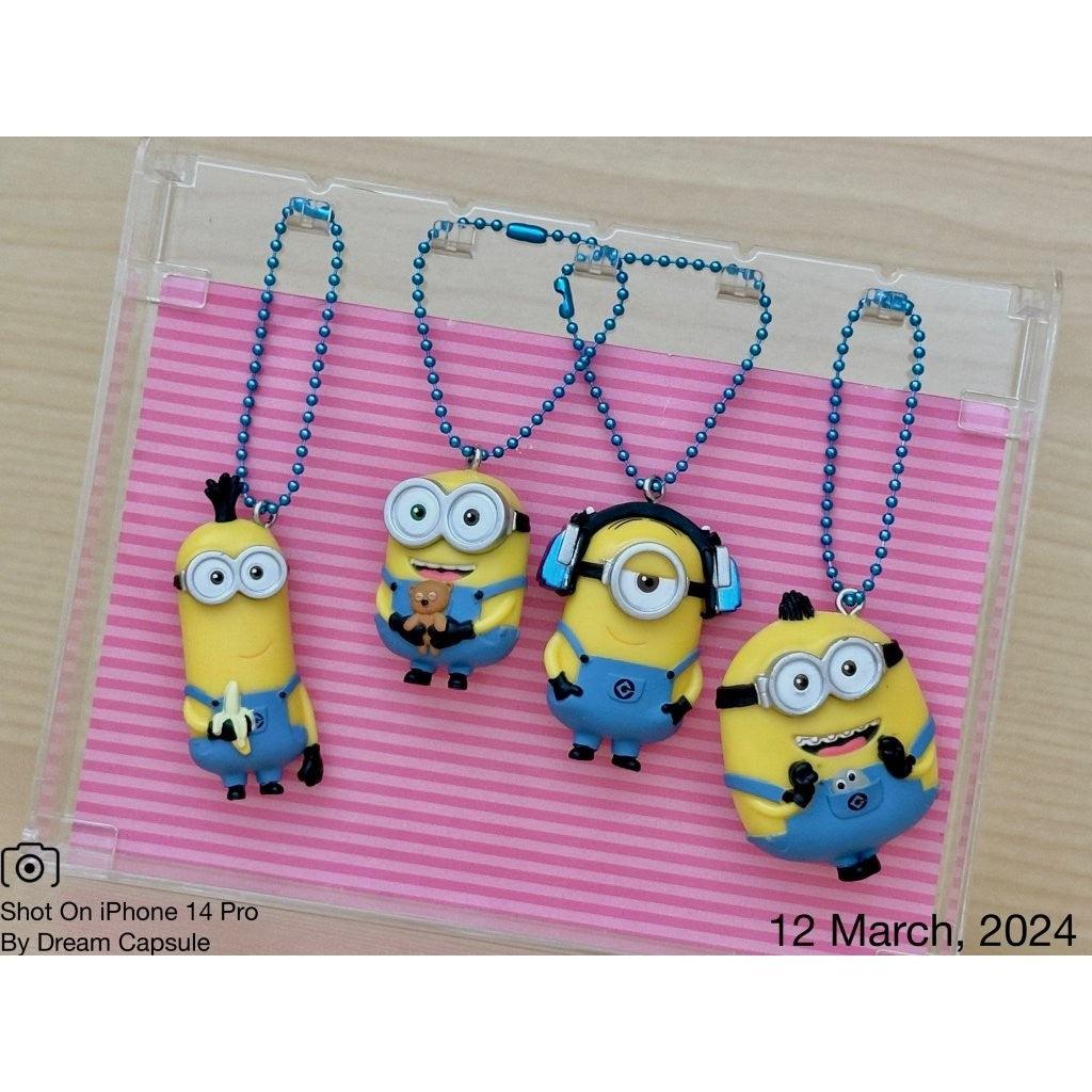 日本 T-ARTS 小小兵扁扁公仔吊飾 扭蛋 轉蛋 掛飾 鑰匙圈