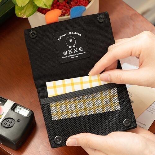 韓國 Romane 折疊票卡零錢包|證件 信用卡 耳機