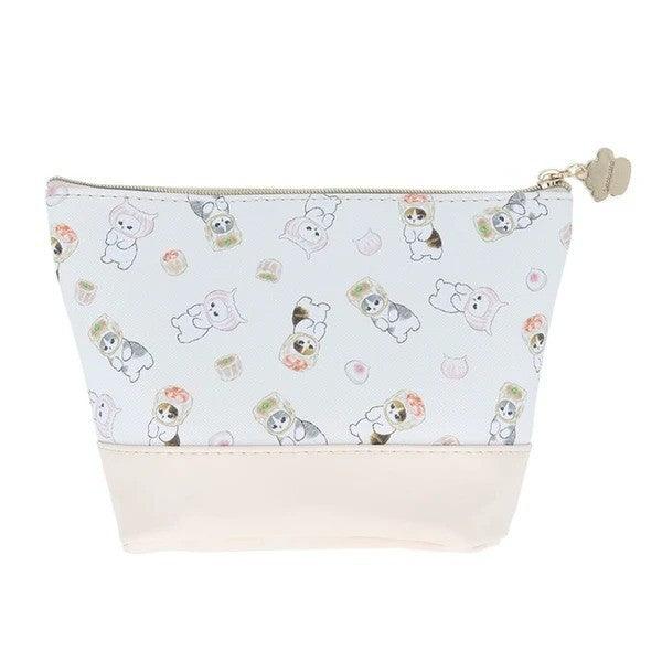 日本 mofusand 貓福珊迪 船型 筆袋 化妝包|大容量筆袋 可愛化妝包
