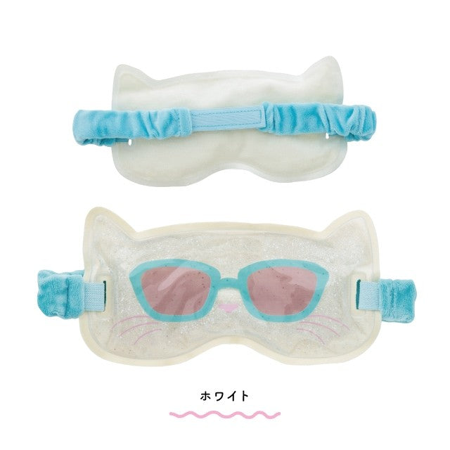 日本 CDF etendue 貓咪涼感凝膠眼罩 | 夏日眼罩 冰敷眼罩