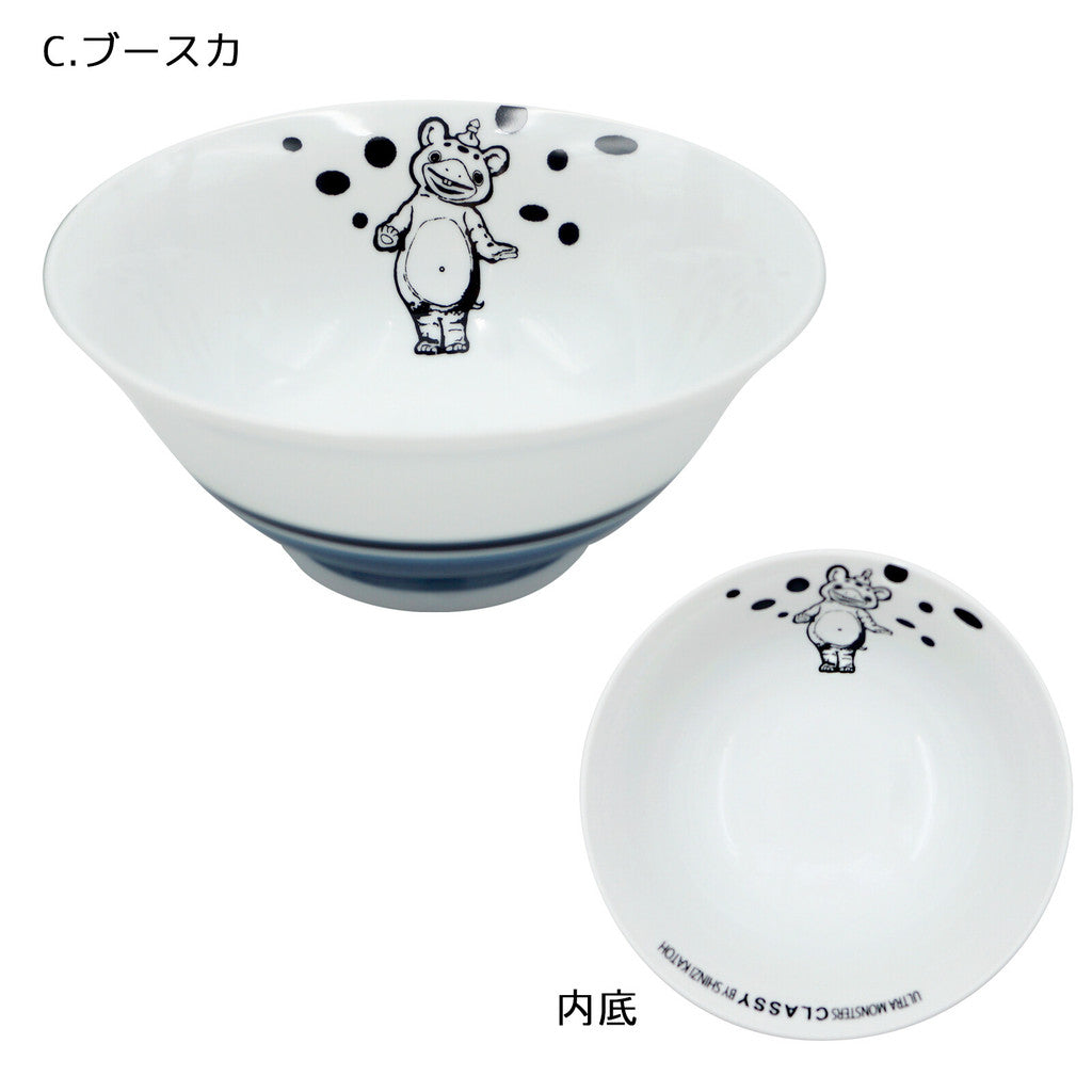 日本製 奧特曼 輕量拉麵碗∣ 布斯卡 鹹蛋超人