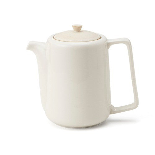 日本製 美濃燒 Miyama 深山 bico 焦糖奶油茶壺 | 含濾茶網 咖啡壺 茶壺