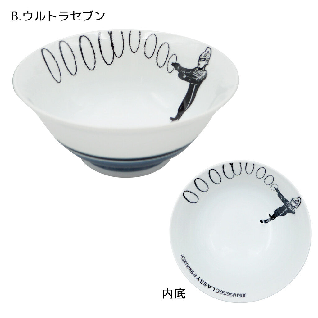 日本製 奧特曼 輕量拉麵碗∣ 布斯卡 鹹蛋超人