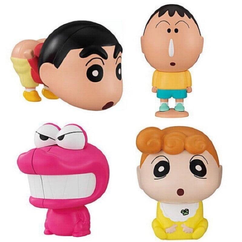 日本 BANDAI 萬代 蠟筆小新造型扭蛋P3|屁屁小新 小葵 阿呆 巧克比