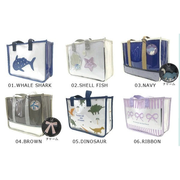 日本 jou jou lier 大容量防水包 | 兒童 游泳 沙灘包 媽媽手提包 游泳包