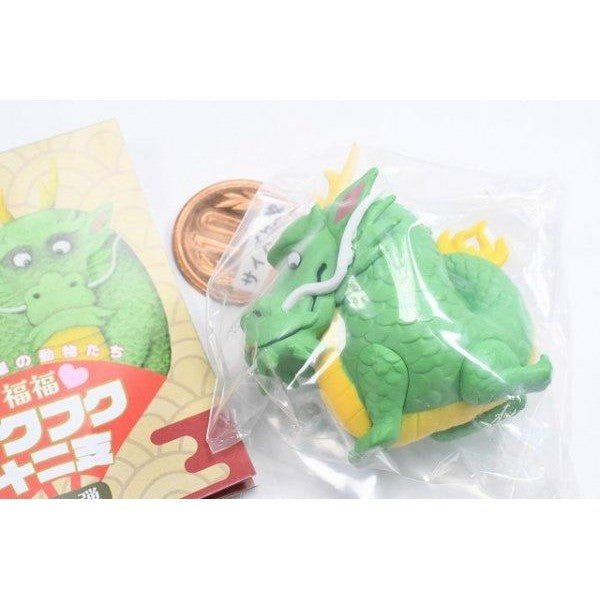 日本 KAIYODO 海洋堂 佐藤邦雄的動物們 福福十二生肖 第一彈 扭蛋 動物公仔