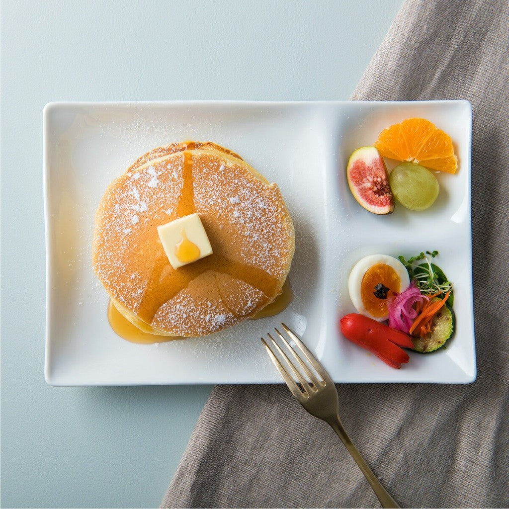 日本製 美濃燒 Miyama 深山 Kowake三格盤 | 211餐盤 分格餐盤