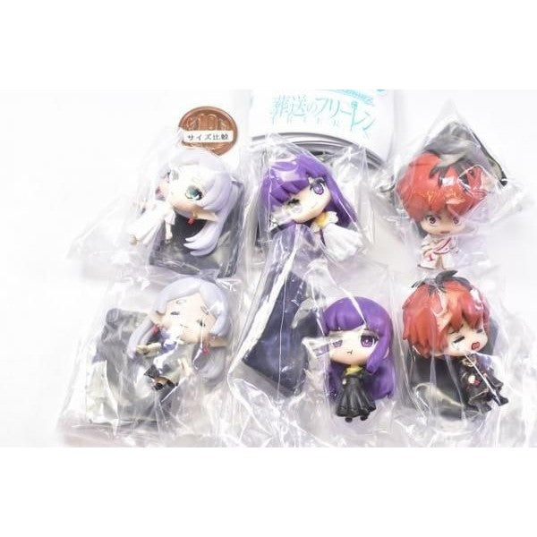 日本 BUSHIROAD 黑白扭蛋名片夾-葬送的芙莉蓮 扭蛋 名片夾 辦公桌擺飾