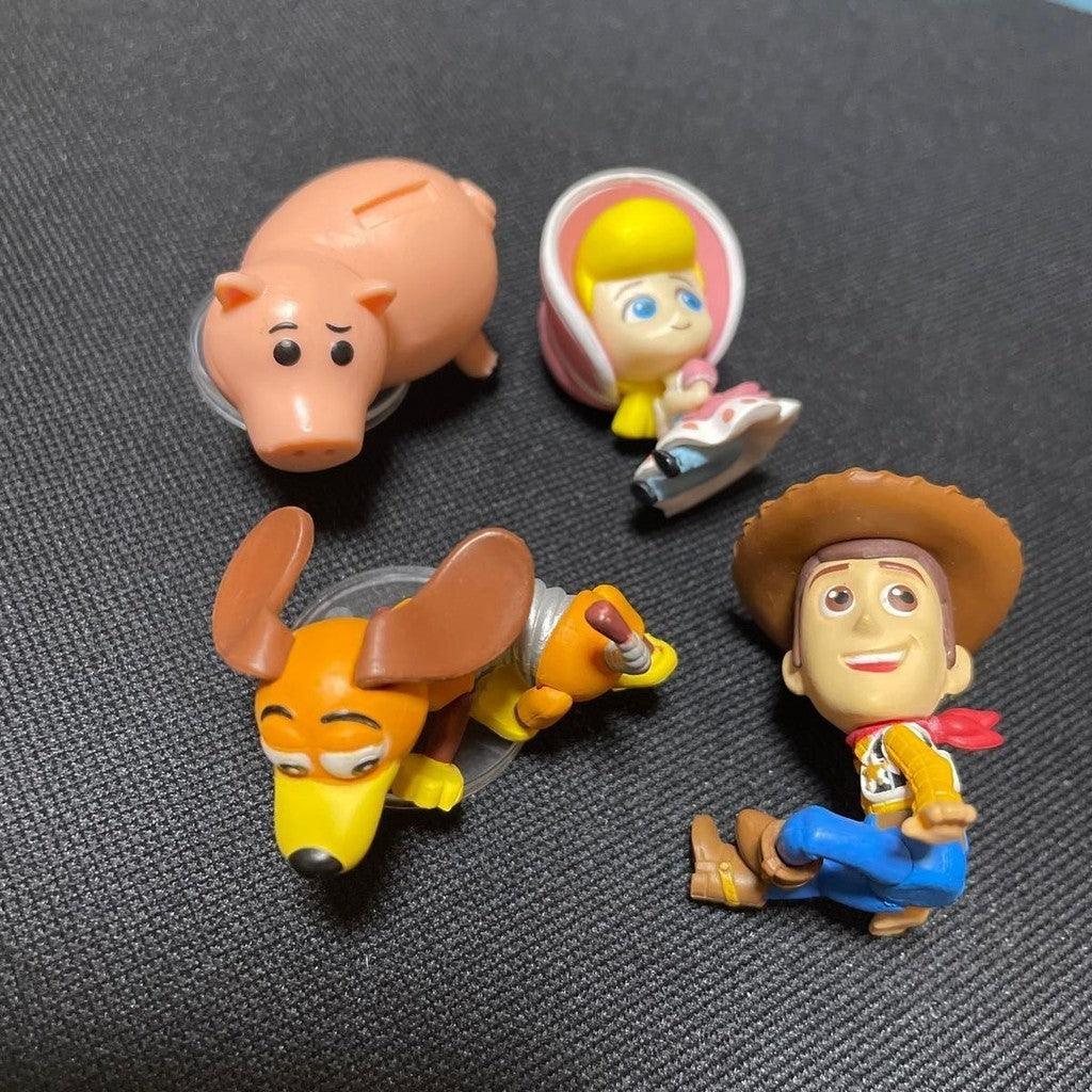 日本 T-ARTS 玩具總動員回頭公仔 扭蛋 胡迪 牧羊女 火腿豬 彈簧狗