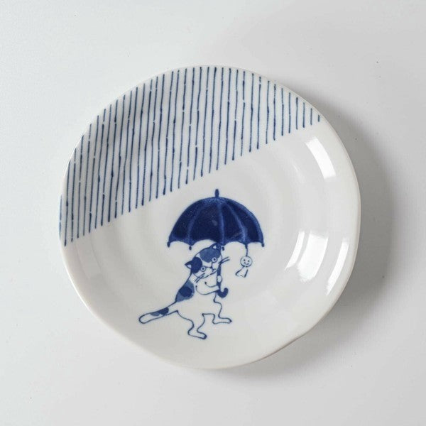 日本製 美濃燒 SHICHITA 和風貓咪碗盤 四款 | 陶瓷碗盤 漂亮的碗 貓奴 碗盤