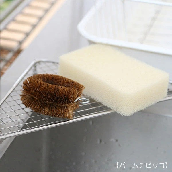 日本製 龜之子百年棕刷 | 不傷鍋具 天然菜瓜布 鐵鍋刷 硬毛刷 棕梠刷