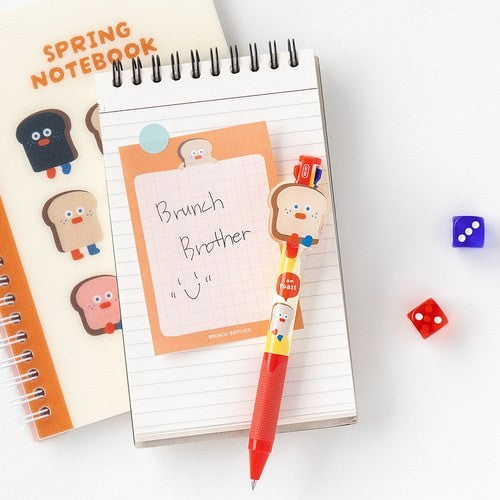 韓國 Romane 三色中性筆0.4mm | 原子筆 造型原子筆 按壓原子筆 韓國文創