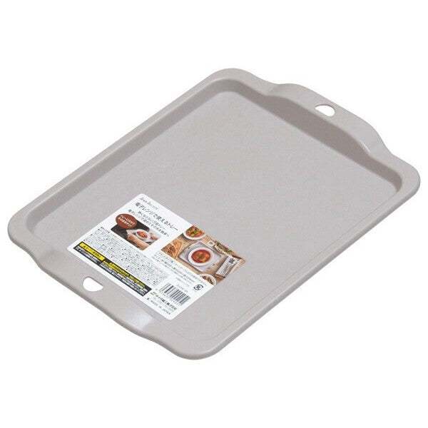 日本製 SANADA 微波爐防燙托盤 | 隔熱托盤 微波托盤 雙耳托盤