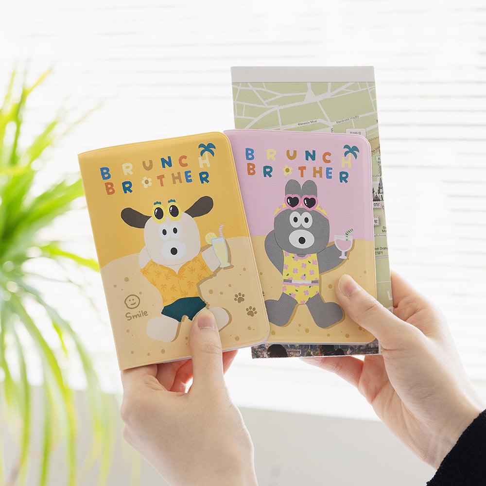 韓國 Romane Brunch Brother 早午餐兄弟 護照套 Ver.2|護照夾 護照收納