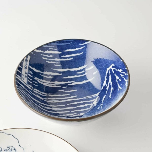日本製 美濃燒 凱風快晴 浮世繪碗盤 | 富士山 葛飾北齋 富岳三十六景