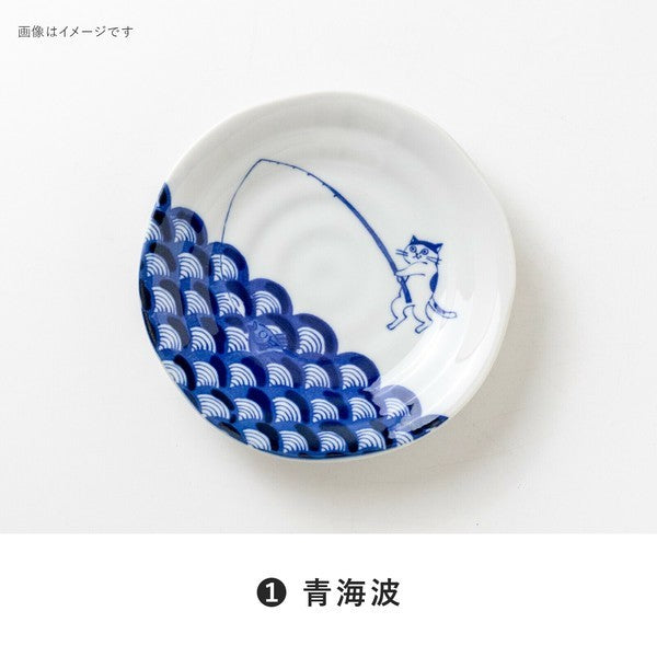 日本製 美濃燒 SHICHITA 和風貓咪碗盤 四款 | 陶瓷碗盤 漂亮的碗 貓奴 碗盤