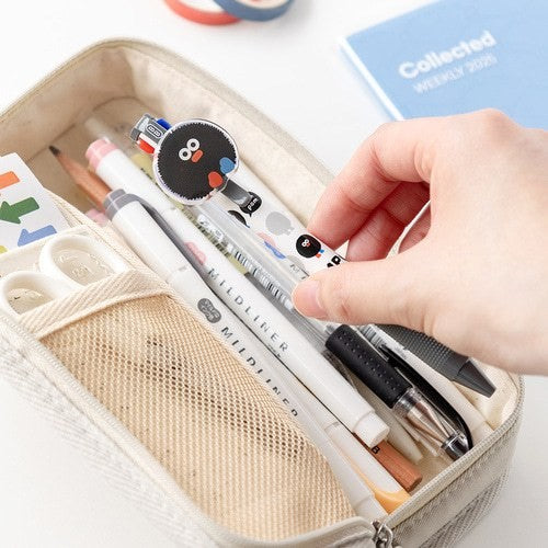 韓國 Romane 三色中性筆0.4mm | 原子筆 造型原子筆 按壓原子筆 韓國文創