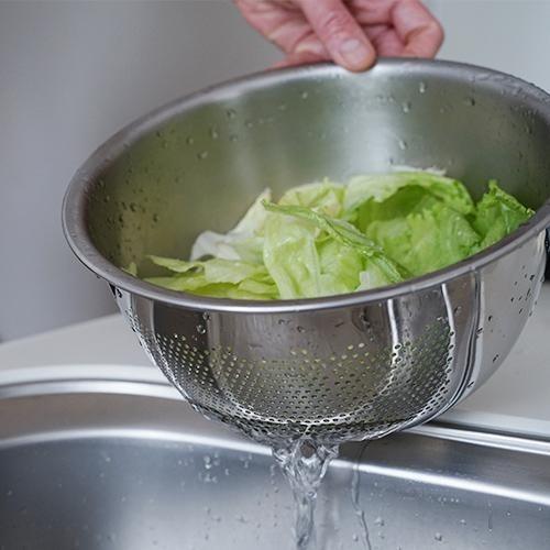 日本製 藤井 3WAY 不鏽鋼瀝水調理盆|瀝水籃 料理盆 洗米盆