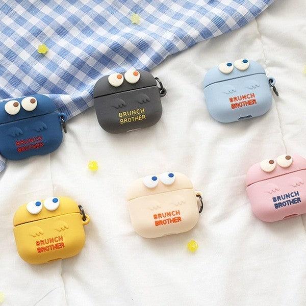 韓國 Romane 早午餐兄弟 幽靈 AirPods3矽膠保護套|耳機殼 耳機套 耳機盒