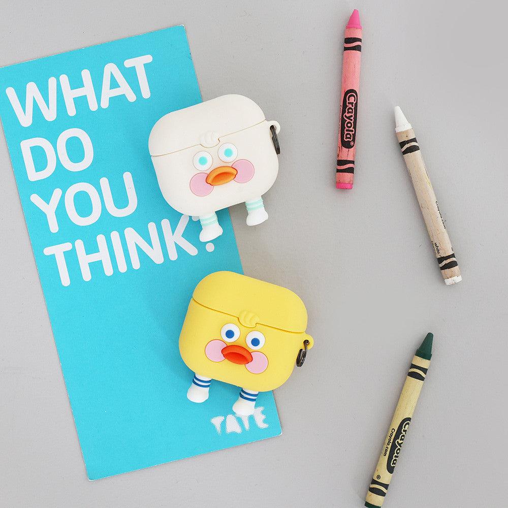 韓國 Romane 早午餐兄弟 吐司 鴨子 AirPods3 矽膠保護套|耳機保護套 韓國耳機殼