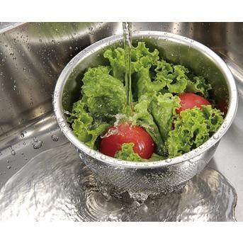 日本製 藤井 3WAY 不鏽鋼瀝水調理盆|瀝水籃 料理盆 洗米盆