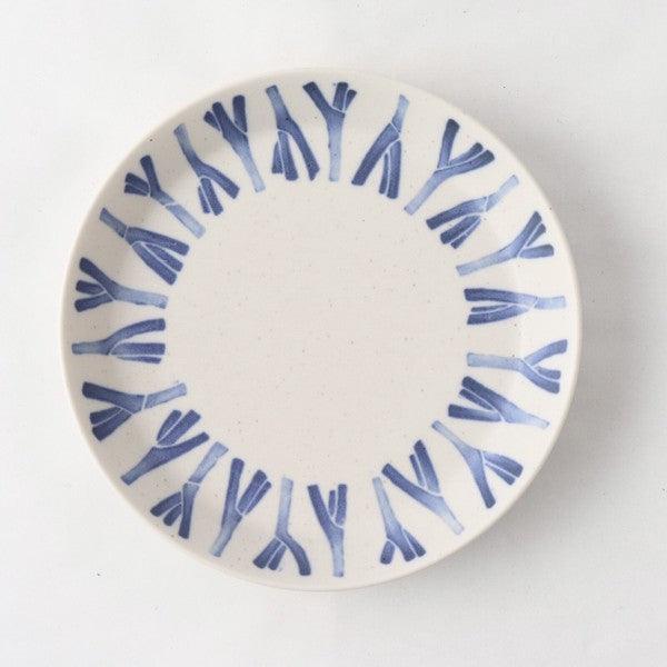 日本製 美濃燒 蔬果系列造型陶瓷餐盤 14cm|水果盤 圓盤 點心盤